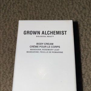 2 containers of Grown Alchemist Body Cream Mandarin new full size